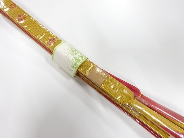 未使用品　正絹　手組帯締め